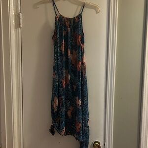 Tropical Floral Swim Coverup
